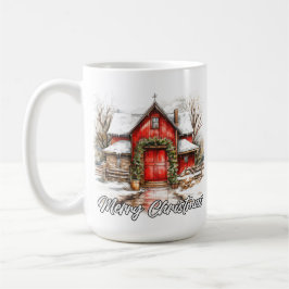 Caneca De Café Happy Holidays Decorative Country House