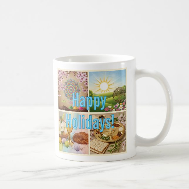 Caneca De Café Happy Holidays Spring Edition Mug (Direita)