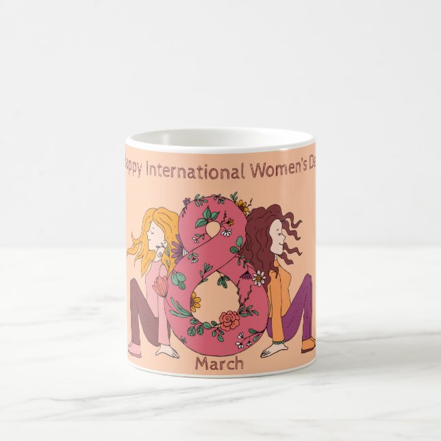 Caneca De Café Happy International Women's Day (8 March) (Centro)