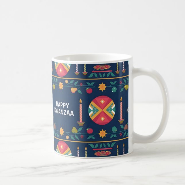 Caneca De Café Happy Kwanzaa Gift (Direita)