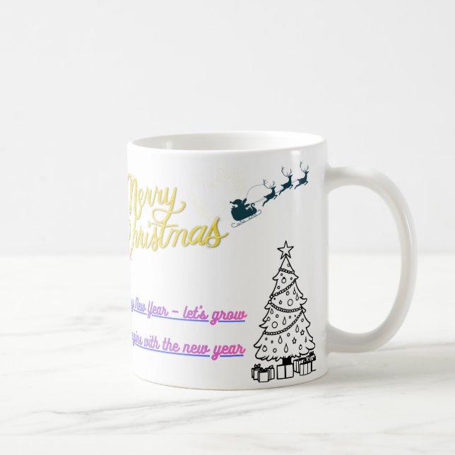 Caneca De Café Happy New Year Celebration Mug (Direita)