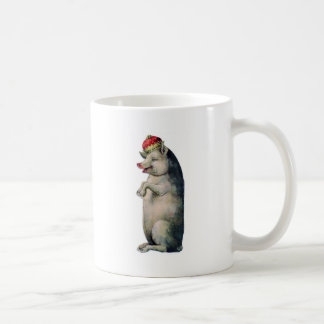 Caneca De Café Happy pig king