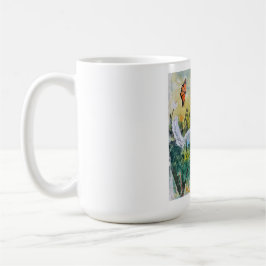 Caneca De Café Happy Scottie in a Field