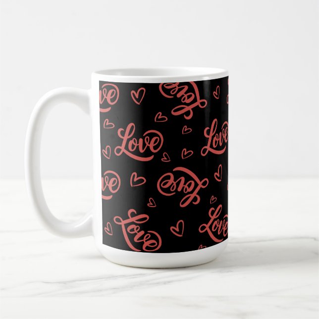 Caneca De Café happy valentine day love you (Esquerda)