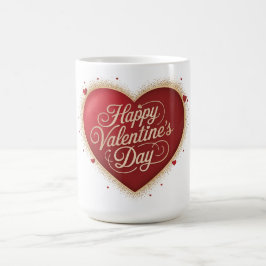 Caneca De Café Happy Valentine’s Day