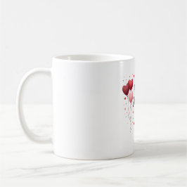 Caneca De Café Happy Valentine’s Day Elegant Mug