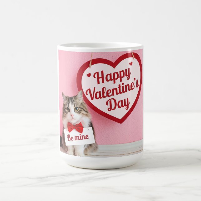 Caneca De Café Happy Valentine's day - Be mine (Centro)