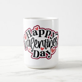 Caneca De Café  Happy Valentine's Day Heart