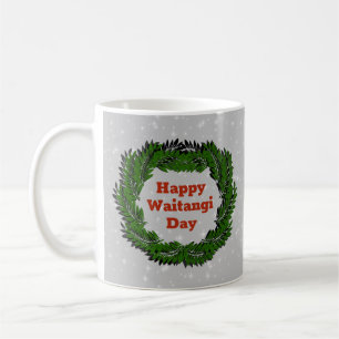 Caneca De Café Happy Waitangi Day Fern Nova Zelândia