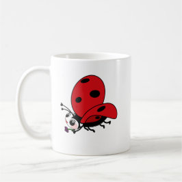 Caneca De Café Happy Wings Ladybug
