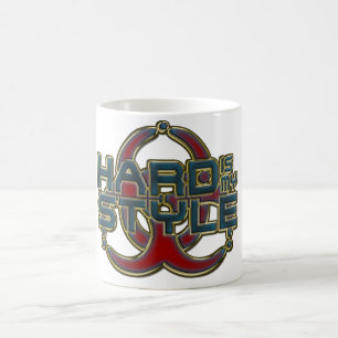 Caneca De Café HardI is My Style - Dourado estilo de linha dura