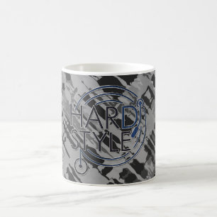 Caneca De Café HARDSTYLE DJ - design de metal