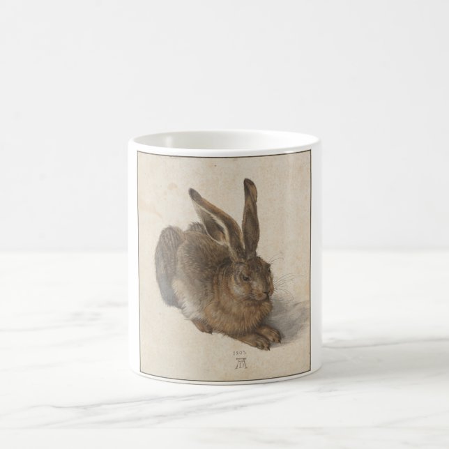 Caneca De Café Hare (por Albrecht Dürer) (Centro)