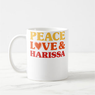 Caneca De Café Harissa Eu Amo Harissa Comida Divertida Pimentão P
