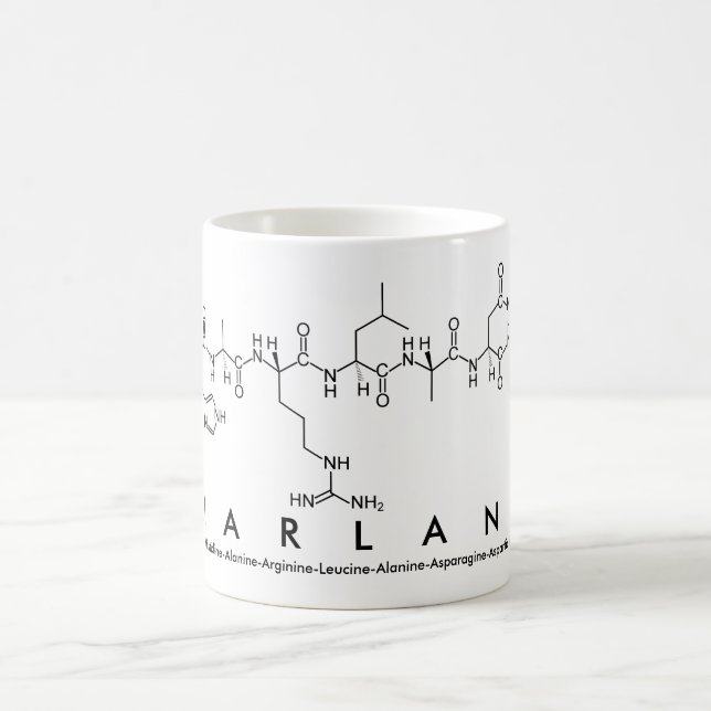 Caneca De Café Harland peptide name mug (Centro)