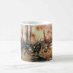Caneca De Café Harlem Hell Fighters Séchault H. Charles McBarron