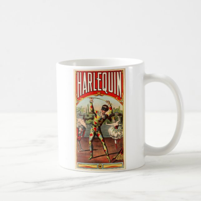 Caneca De Café Harlequin (Direita)