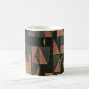 Caneca De Café Harlequin por Juan Gris, Vintage Cubism Art