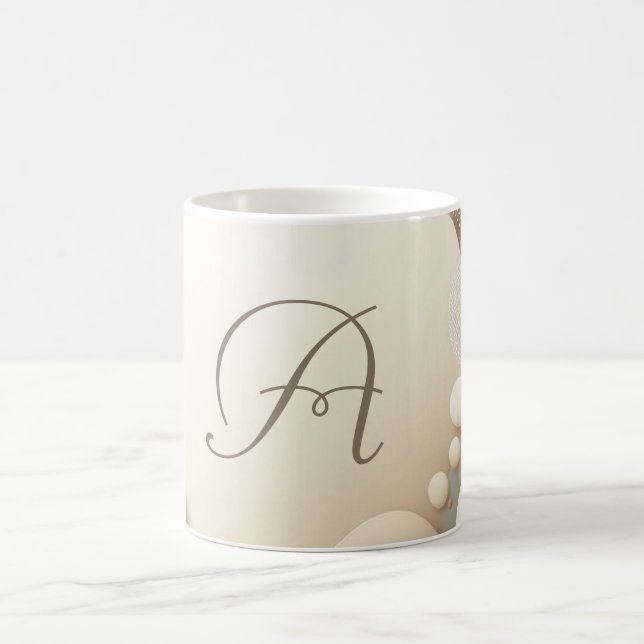 Caneca De Café Harmonia da Esfera Monogramada (Centro)