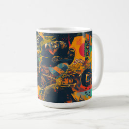 Caneca De Café Harmonia no Patrimônio da América Africana Inspira