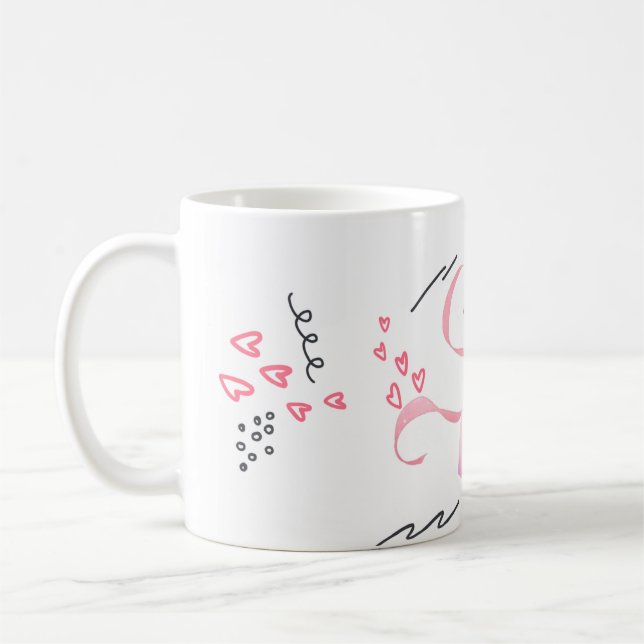 Caneca De Café Harmonia Romântica (Esquerda)