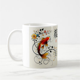 Caneca De Café Harmony Koi Mug