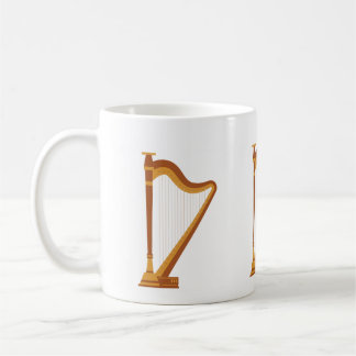 Caneca De Café Harp Tote Bag