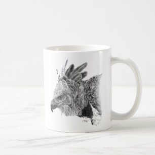 Caneca De Café Harpy Eagle Drawing