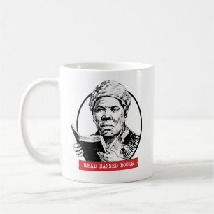 Caneca De Café Harriet Tubman Lê Livros Banidos