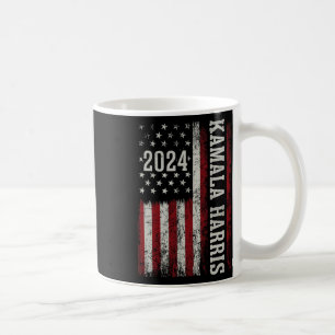 Caneca De Café Harris 2024, apoiador do American Flag Kamaka