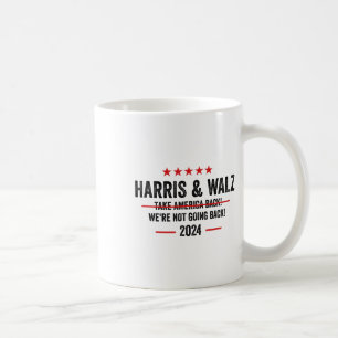 Caneca De Café Harris 2024 Para Presidente Harris Walz 2024 Anti-