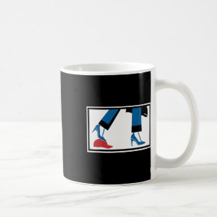 Caneca De Café Harris 2024 Retro Vír­gula La Gorro Vermelho Anti 