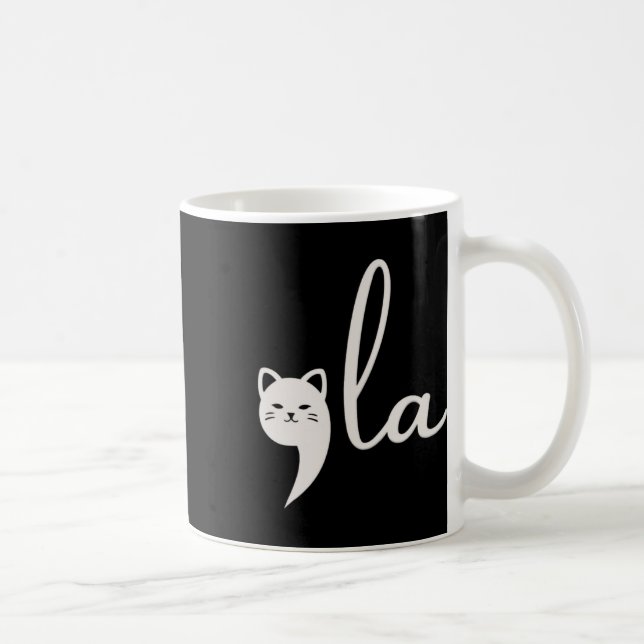 Caneca De Café Harris Comma-la Cat Damas Para Harris (Direita)