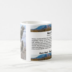 Caneca De Café Harris Hawk- o pastel
