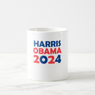 Caneca De Café Harris Obama 2024
