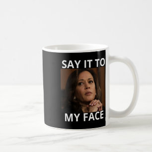 Caneca De Café Harris Tem Algo A Dizer