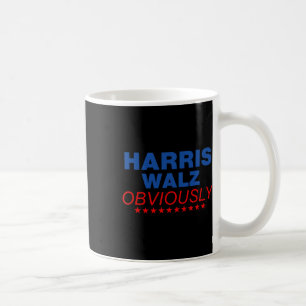 Caneca De Café Harris Waltz Obviamente 2024 Balz Para A Walz
