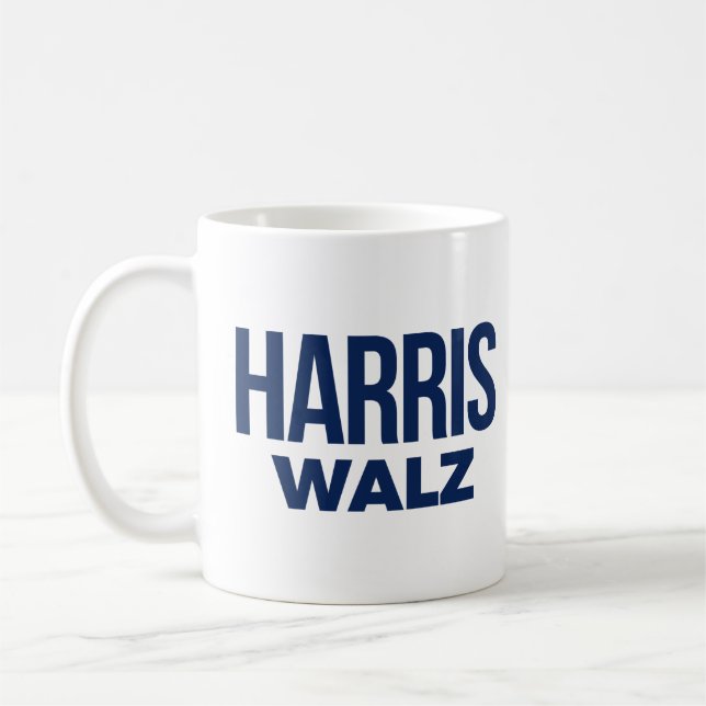 CANECA DE CAFÉ HARRIS WALZ 2024 (Esquerda)