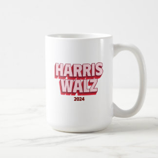 Caneca De Café Harris Walz 2024 Coffee Mug