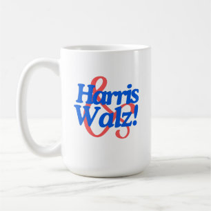 Caneca De Café Harris Walz 2024 eleição presidencial