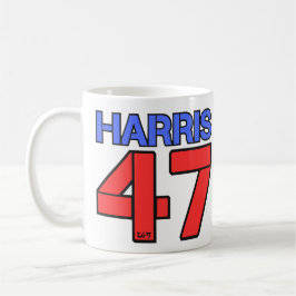 CANECA DE CAFÉ HARRIS-WALZ 2024 ELEIÇÕES NOS EUA DEMOCRATAS