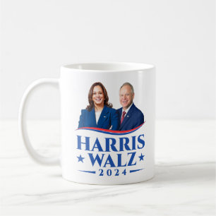 Caneca De Café Harris Walz 2024 foto