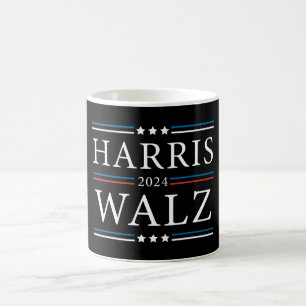 Caneca De Café Harris Walz eleições de 2024