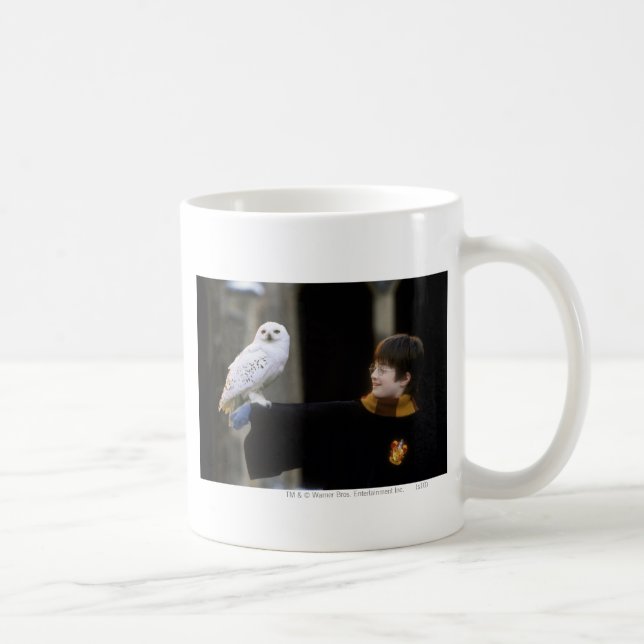 Caneca De Café Harry e Hedwig 3 (Direita)