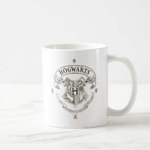 Caneca De Café Harry Potter   Bandeiras Hogwarts