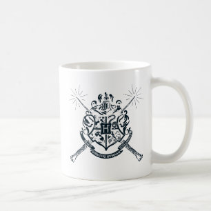 Caneca De Café Harry Potter   Brasão de Armas Cruzado de Hogwarts