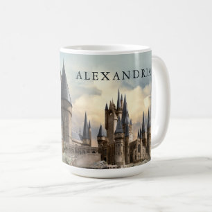 Caneca De Café Harry Potter   Castelo de Hogwarts Diurno
