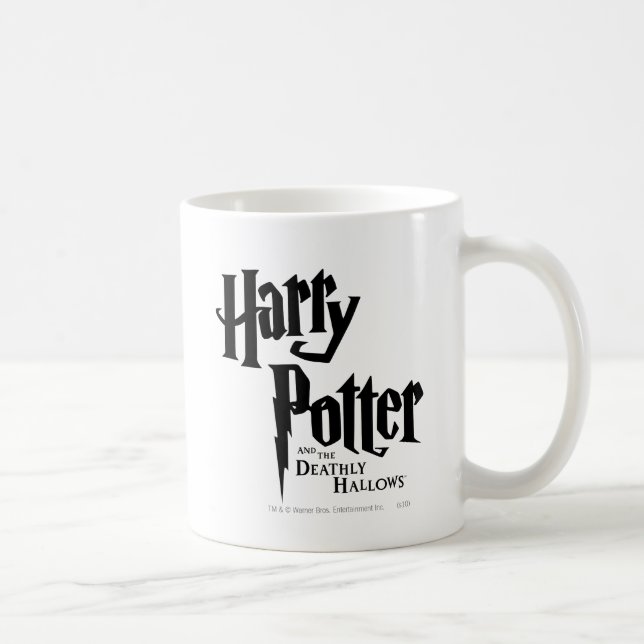 Caneca De Café Harry Potter e o Logotipo das Relíquias da Morte 2 (Direita)