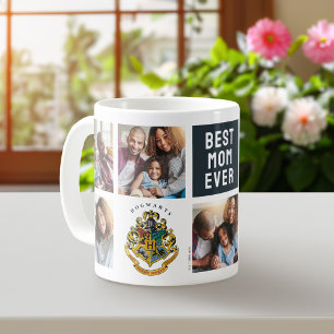 Caneca De Café Harry Potter   Hogwarts Crest - Colagem de Fotogra