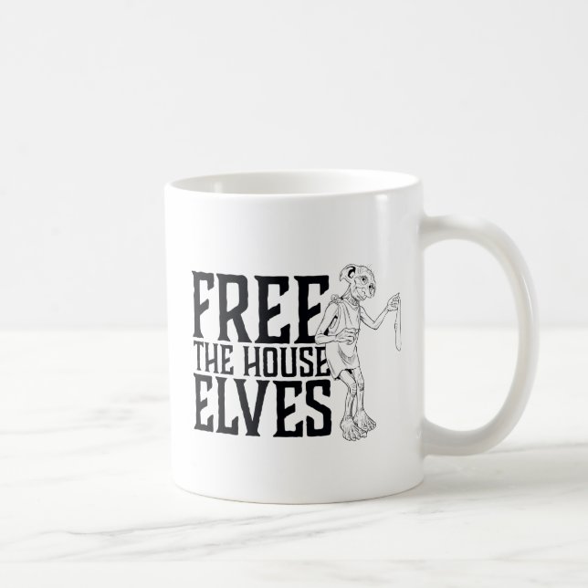 Caneca De Café Harry Potter| Liberte A Casa Elves (Direita)